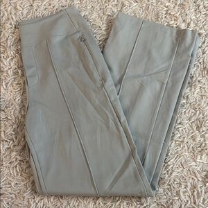 Athleta Light Green Wide Leg Pants